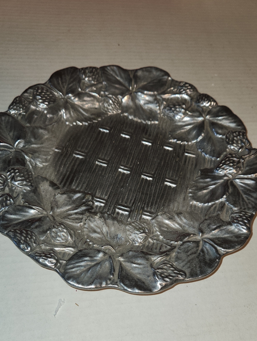 Rare Fine Hallmark Strawberry Plate